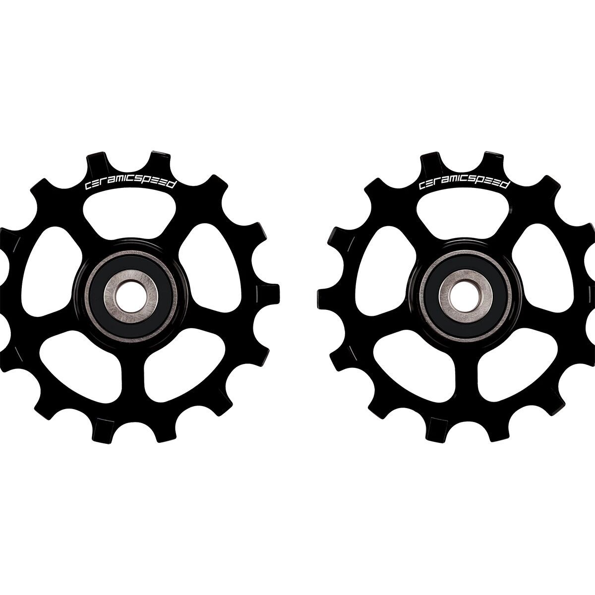 Image of CeramicSpeed SRAM Eagle 12 Speed Aluminum Pulley Wheels Black, 12 Speed Mountain