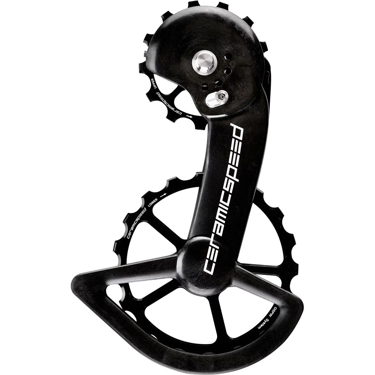 Image of CeramicSpeed OSPW X Shimano GRX/RX 2x11 Coated Black, One Size