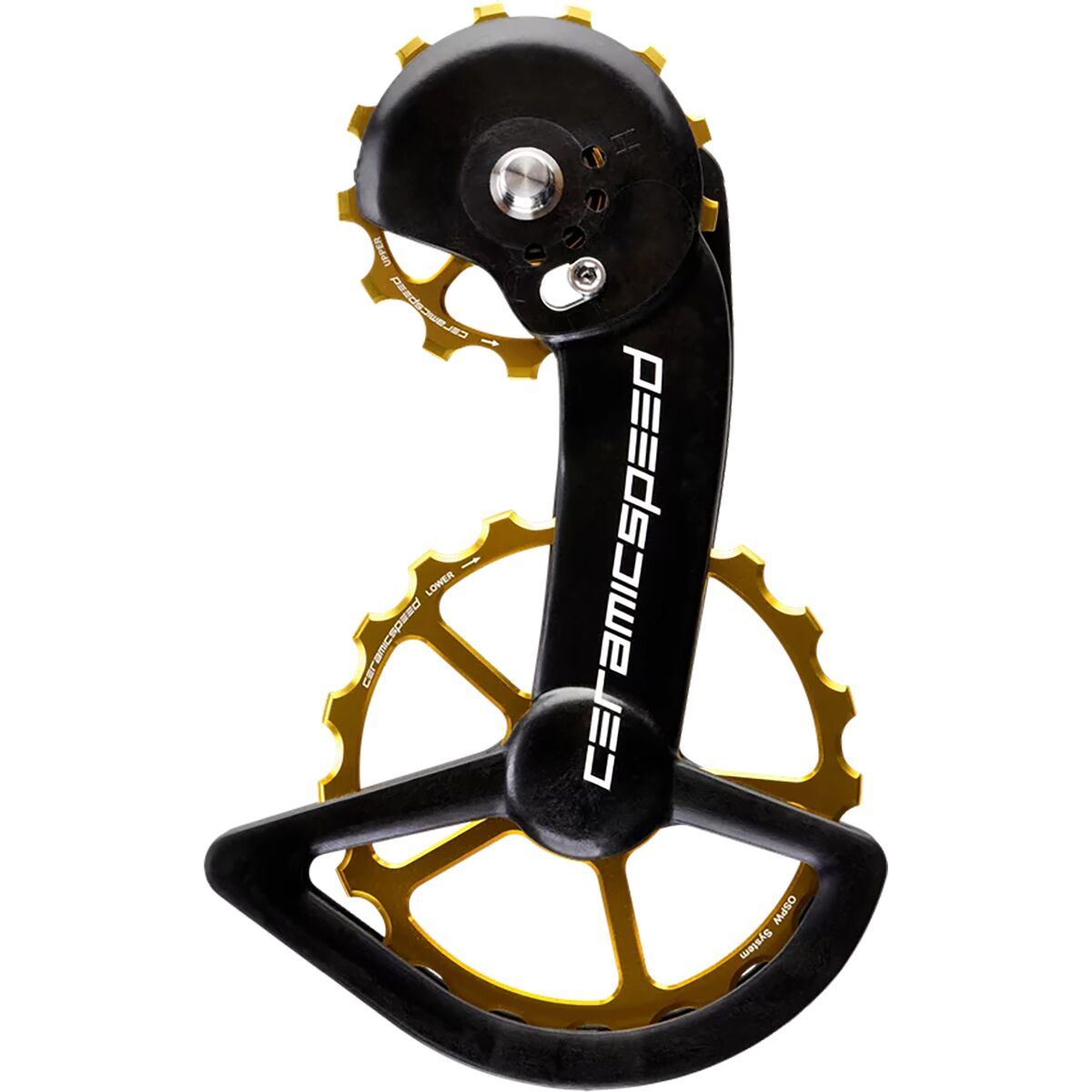 Image of CeramicSpeed OSPW X Shimano GRX/RX 2x11 Coated Gold, One Size
