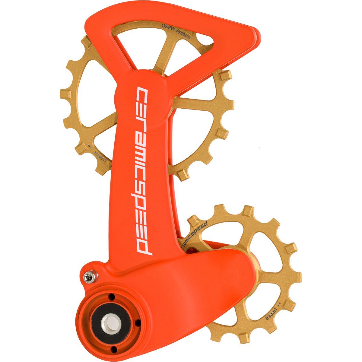 CeramicSpeed OSPW X Cerakote Ctd Orange, Shimano XTR