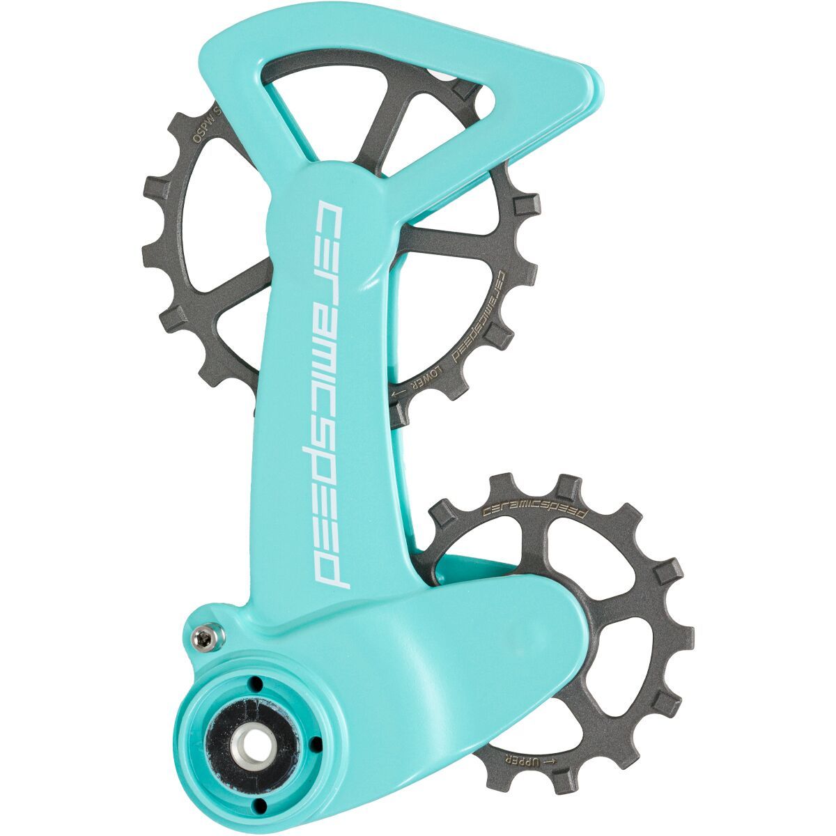 CeramicSpeed OSPW X Cerakote Ctd Turquoise, Shimano XTR