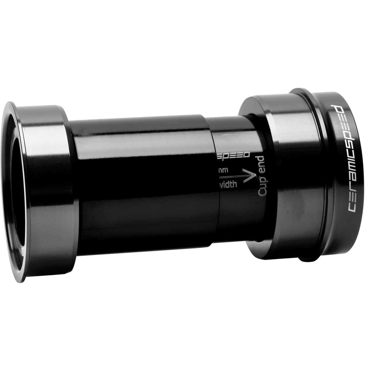 CeramicSpeed CeramicSpeed PF30A - Coated Bottom Bracket Black, 24mm, Shimano, FSA, Rotor