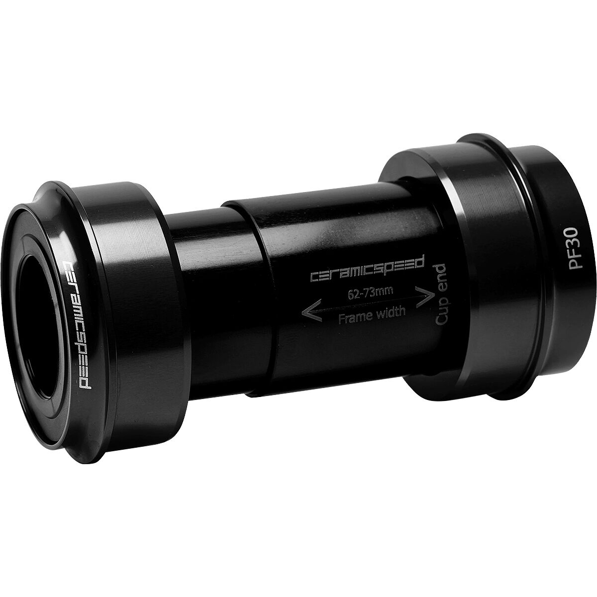 CeramicSpeed CeramicSpeed PF30A Bottom Bracket Black, 24mm, Shimano, FSA, Rotor