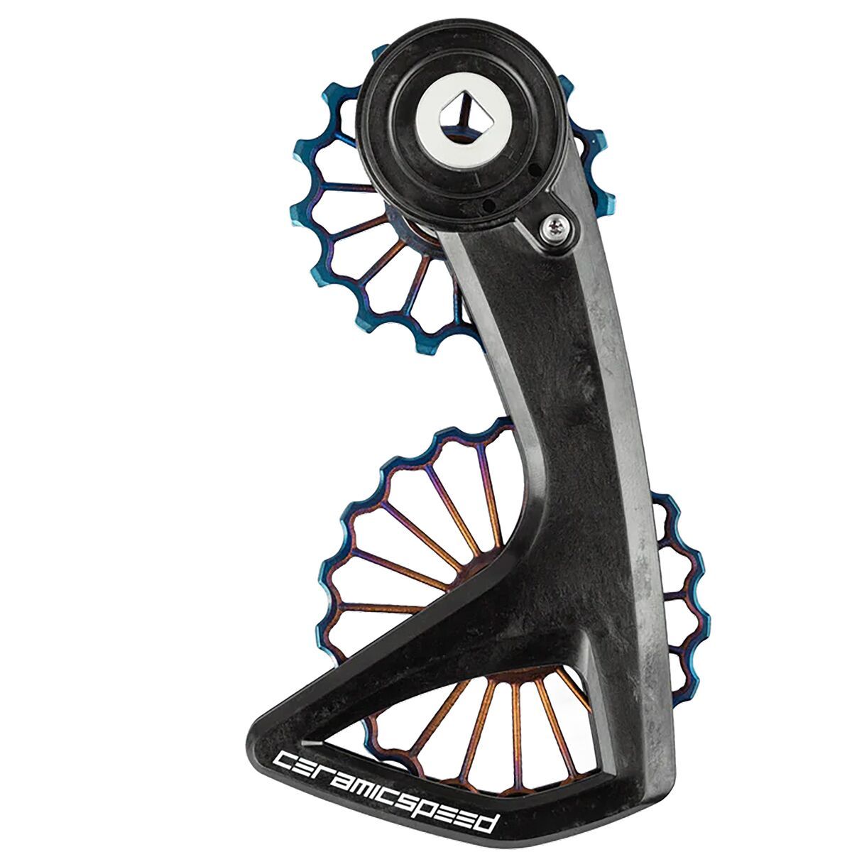 Image of CeramicSpeed OSPW RS 3D Ti v2 Oil Slick PVD Oil Slick, SRAM Red D1/E1, Force D1