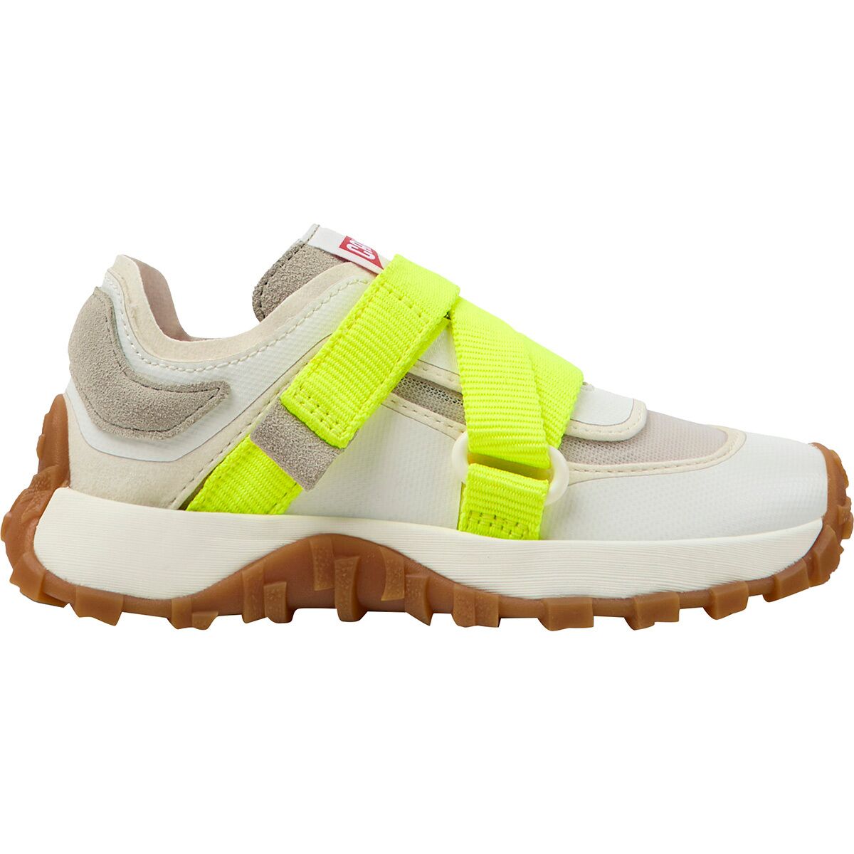 Image of Camper Drift Trail Sneaker - Toddlers' White/Green, 31.0