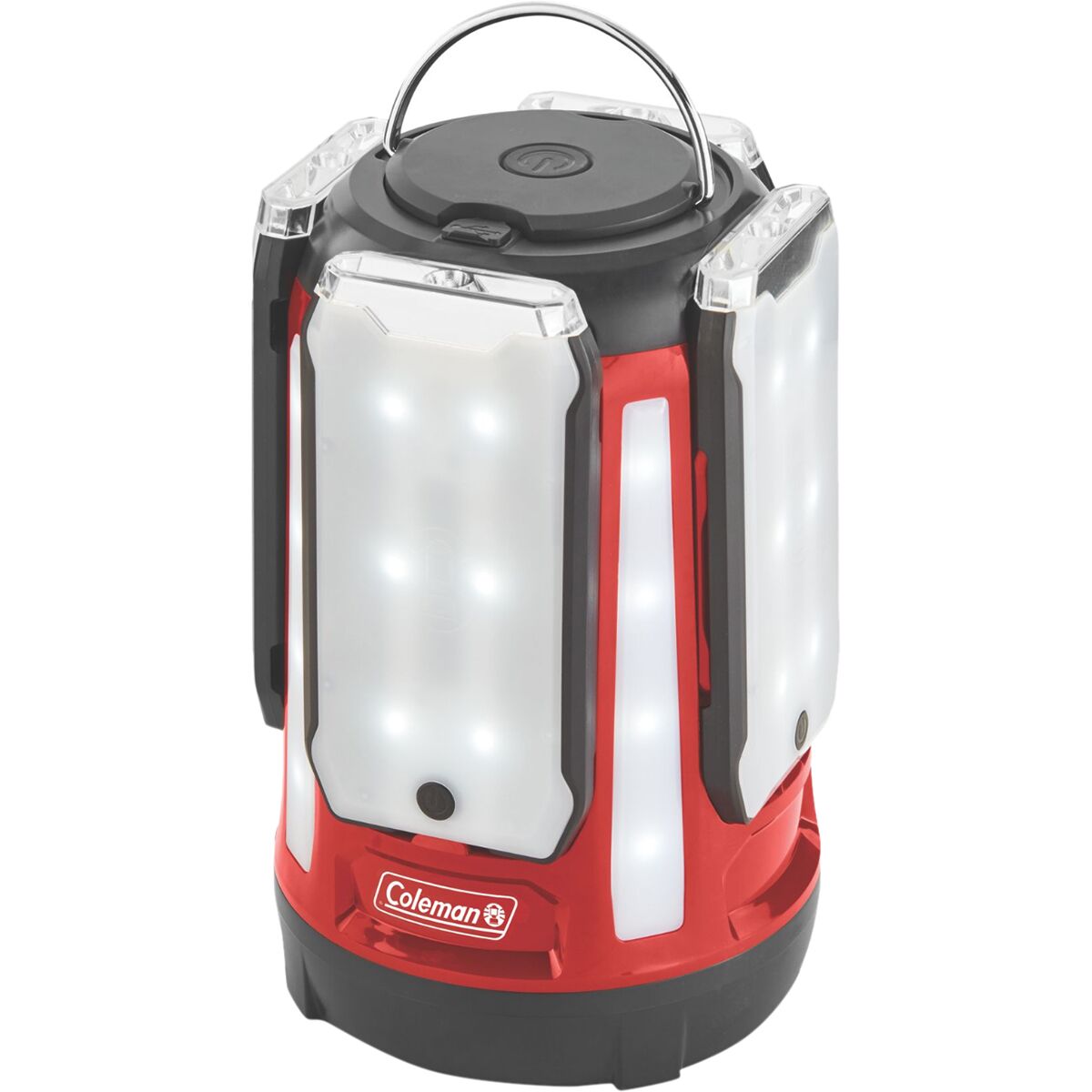 Coleman Coleman Quad Pro Multi Panel Lantern Red, 4 Panel