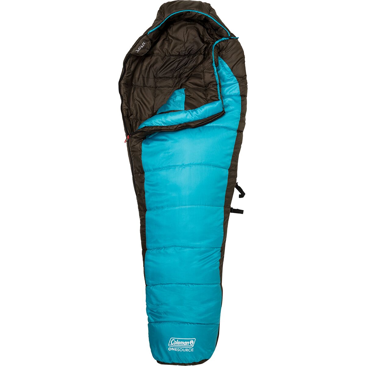 Coleman OneSource Heated Sleeping Bag: 32F Synthetic