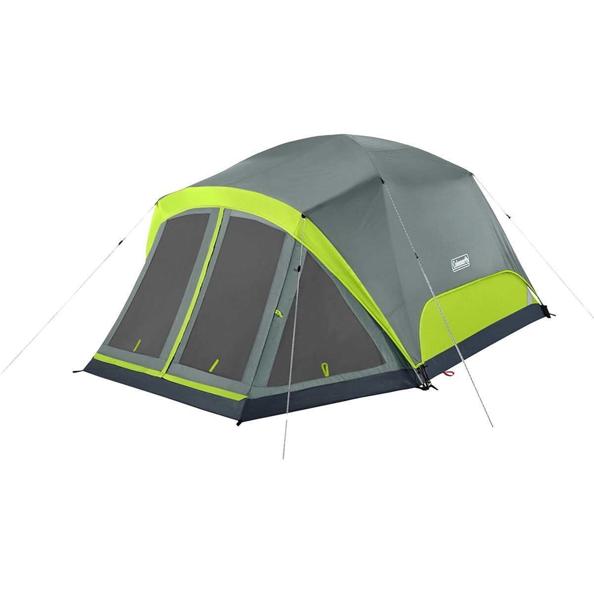 Coleman Skydome Screen Room Tent: 6-Person 3-Season Rock Grey, One Size