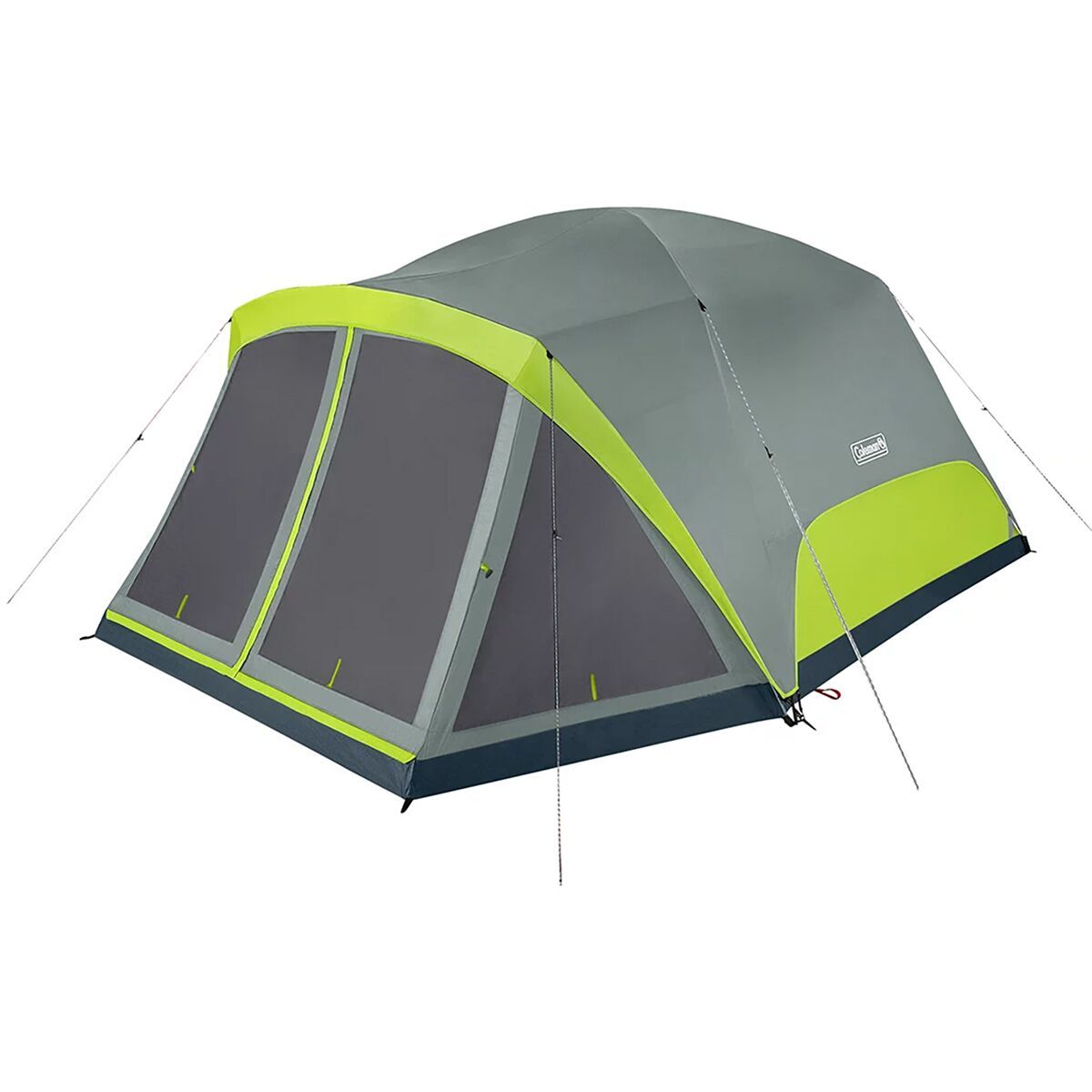 Coleman Skydome Screen Room Tent: 8-Person 3-Season Rock Grey, One Size