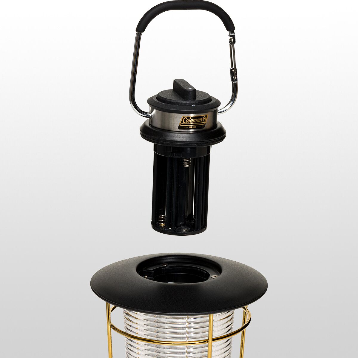 Coleman 1900 Collection 200 Lumens LED Lantern Portable Camp Light - Gold