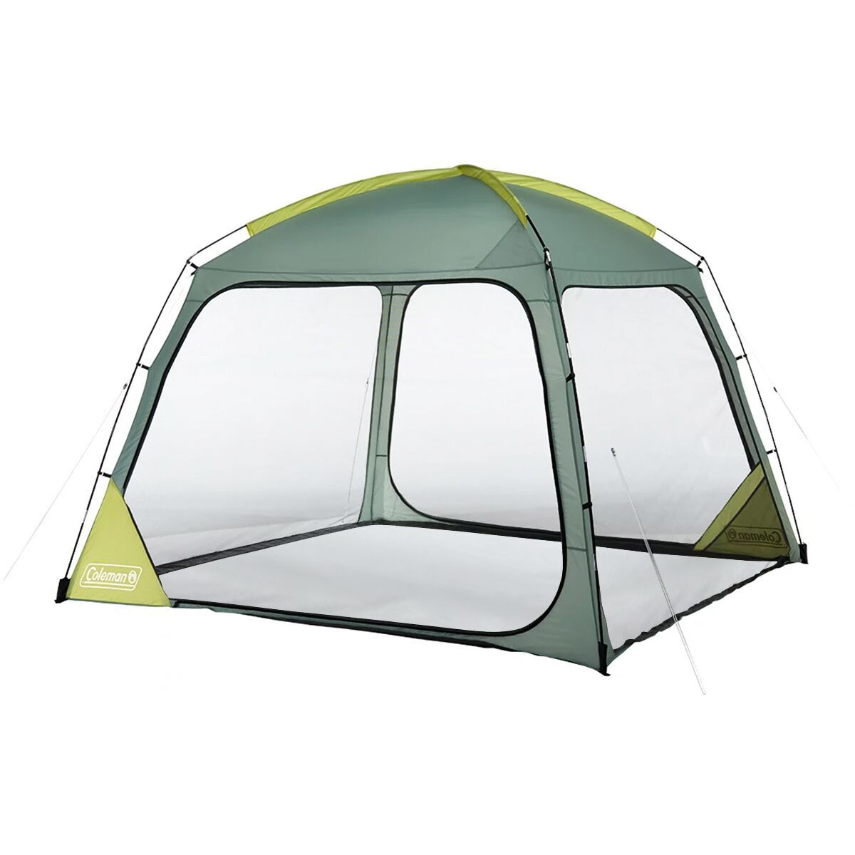 Coleman Skyshade 10 x 10 Screen Dome Canopy Hickory Moss, One Size
