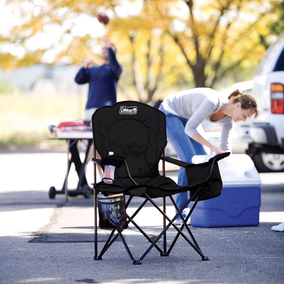 Coleman Cooler Quad Chair - Hike & Camp