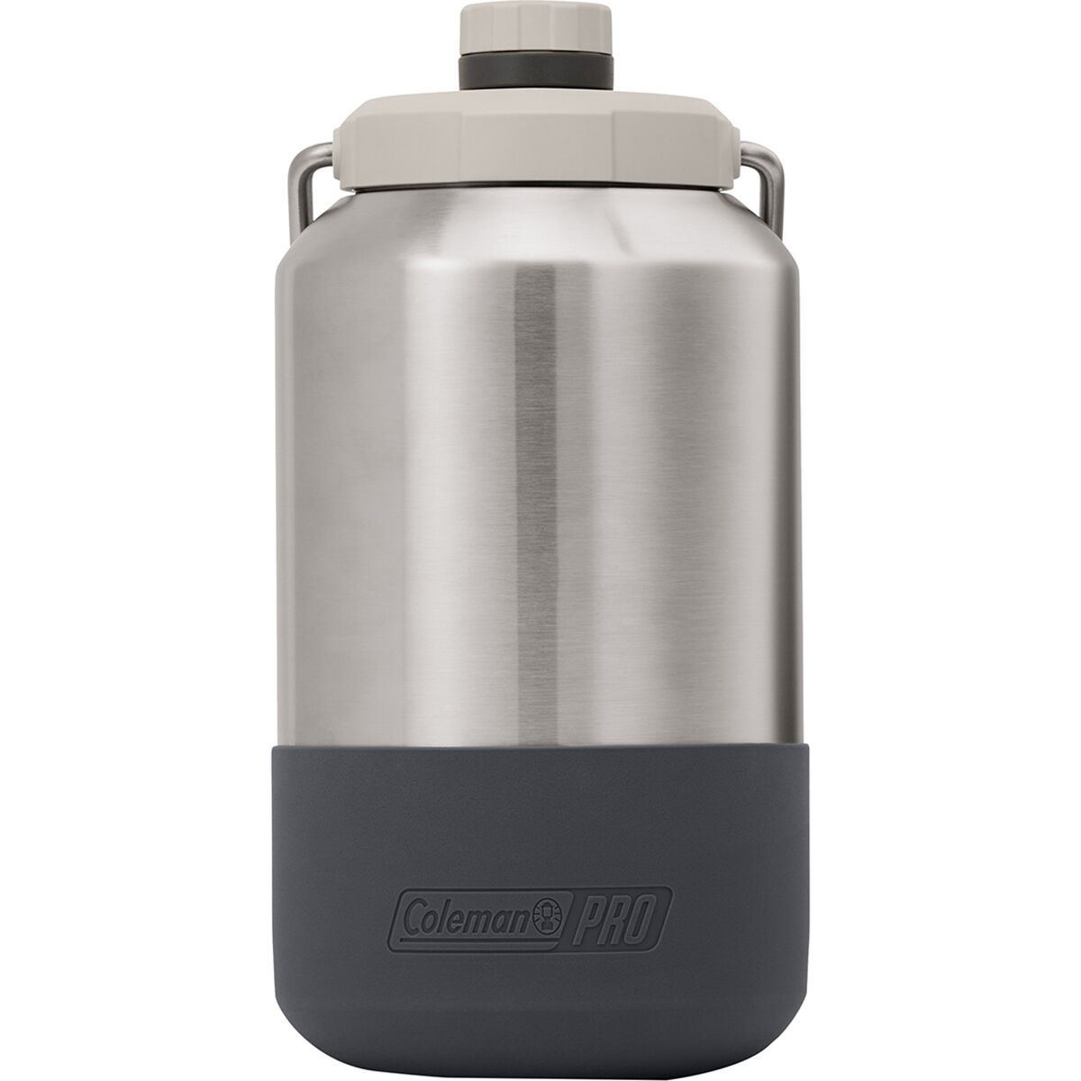 Image of Coleman Pro Stainless Steal Jug 1-Gallon Mushroom/Dark Stone, One Size