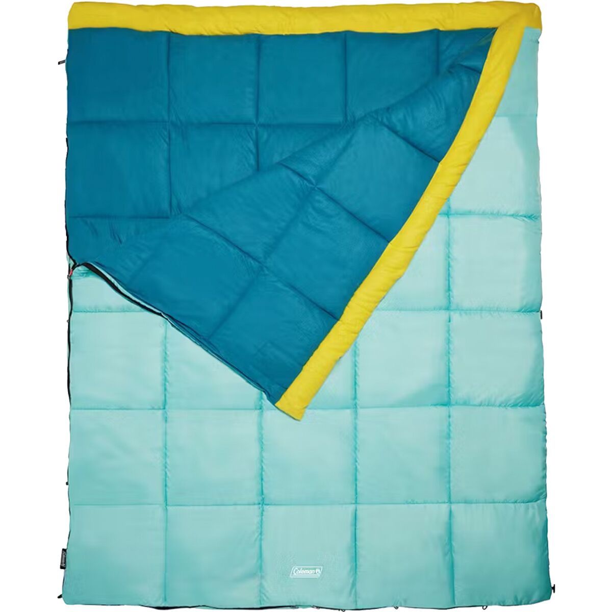 Coleman Flatlands + Fleece 30 Double Sleeping Bag One Color, One Size