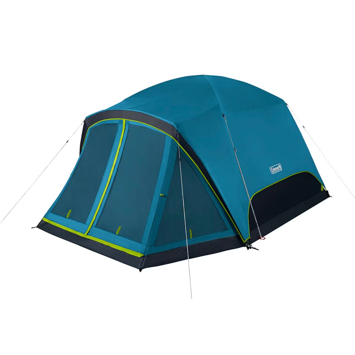 Image of Coleman Skydome Screen Room Tent: 6-Person 3-Season Darkroom, One Size