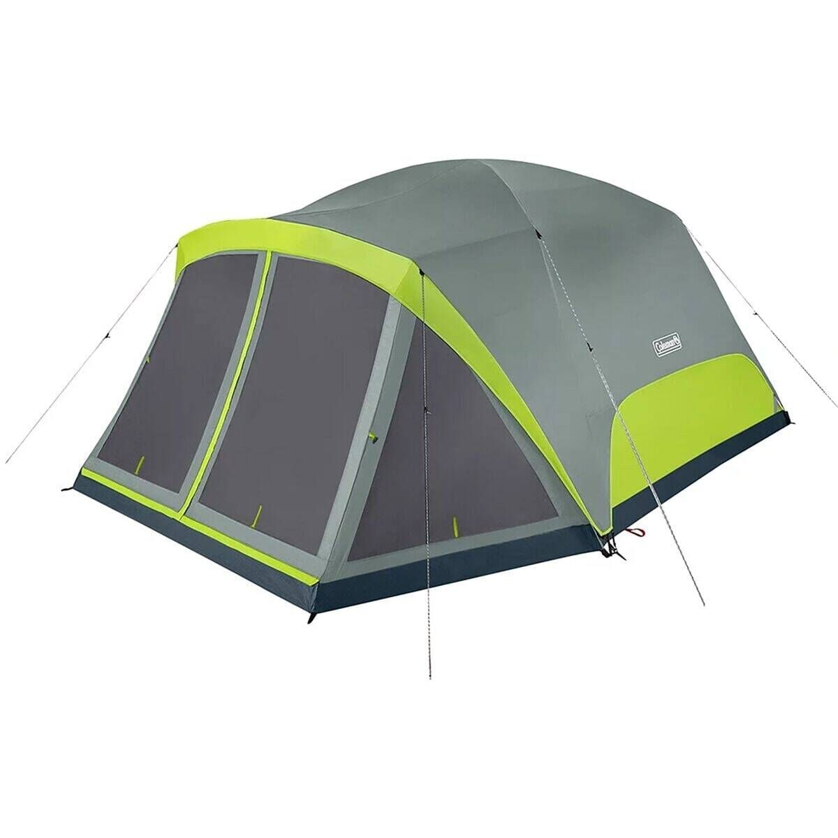 Image of Coleman Skydome Screen Room Tent: 8-Person 3-Season Rock Grey, One Size