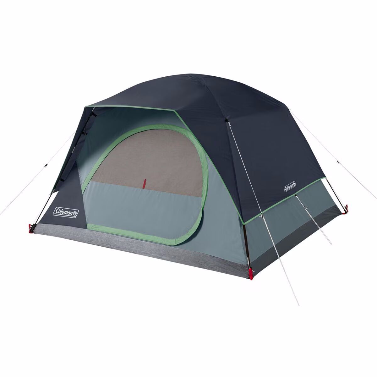 Image of Coleman Skydome Tent: 4-Person 3-Season Blue Nights, One Size