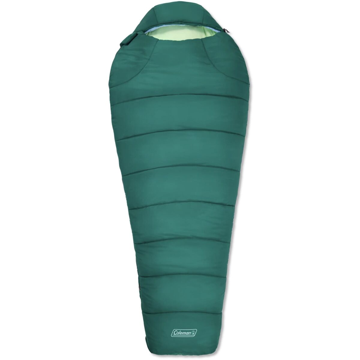 Image of Coleman Comfort Camp 3-in-1 Sleeping Bag: 30F Synthetic Green, One Size