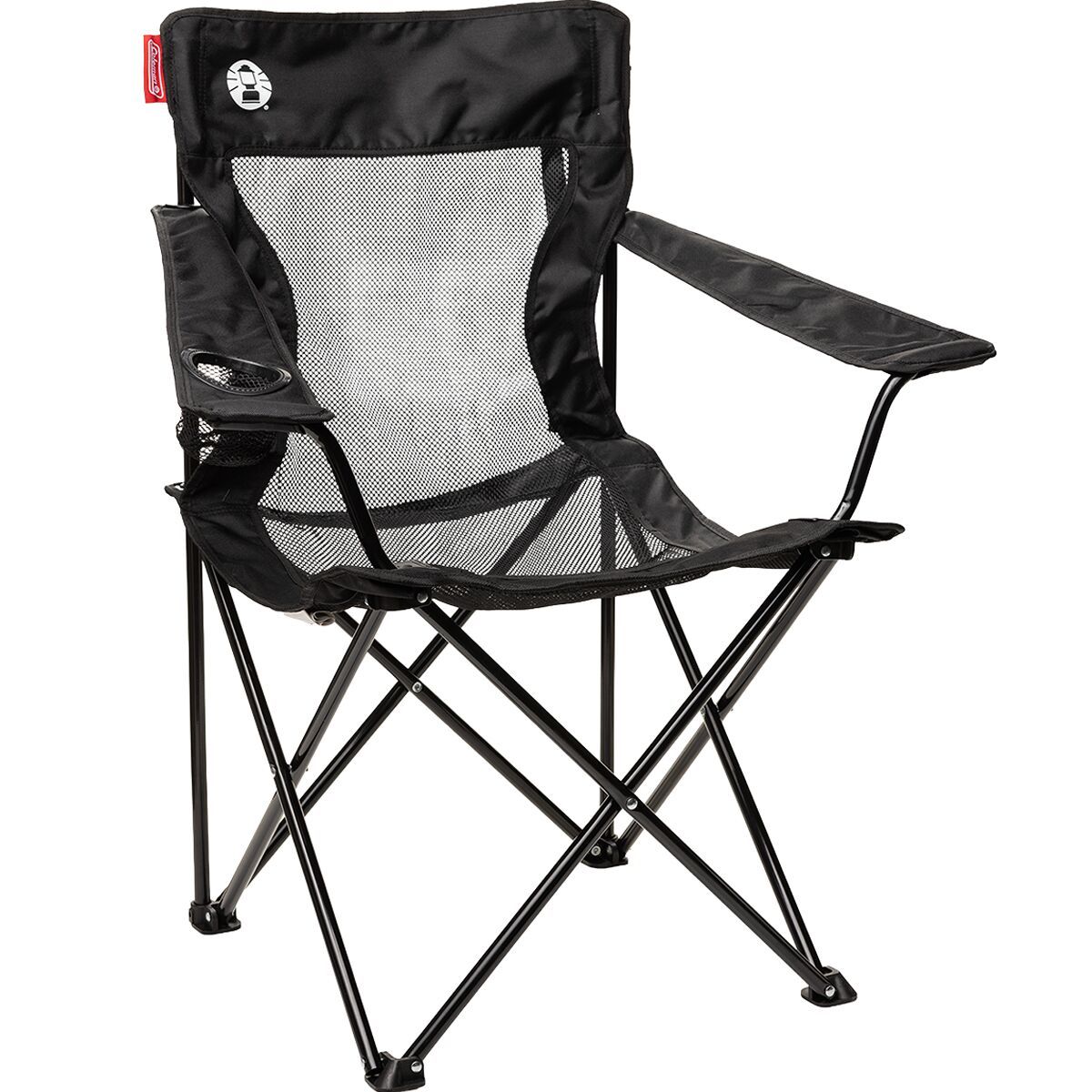 Coleman Broadband Mesh Quad Chair Black, One Size