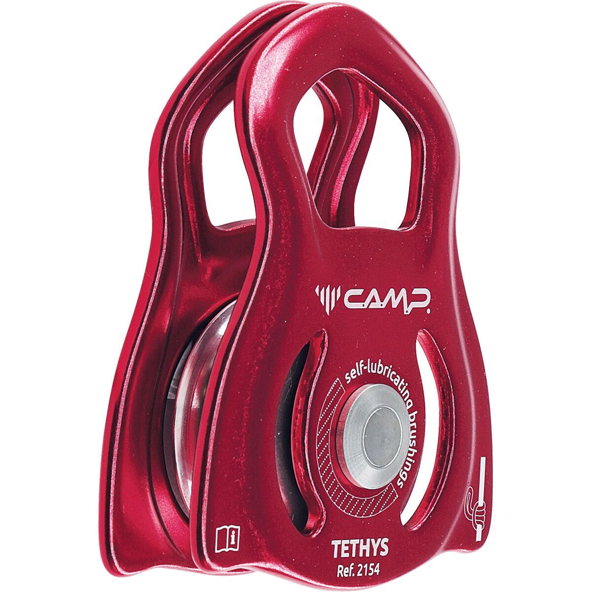Image of CAMP USA Tethys Small Mobile Pulley Red, One Size
