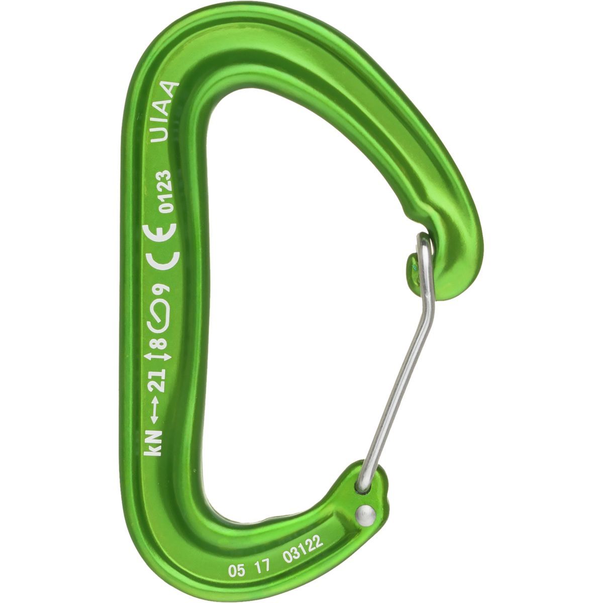 Image of CAMP USA Nano 22 Carabiner Green, One Size