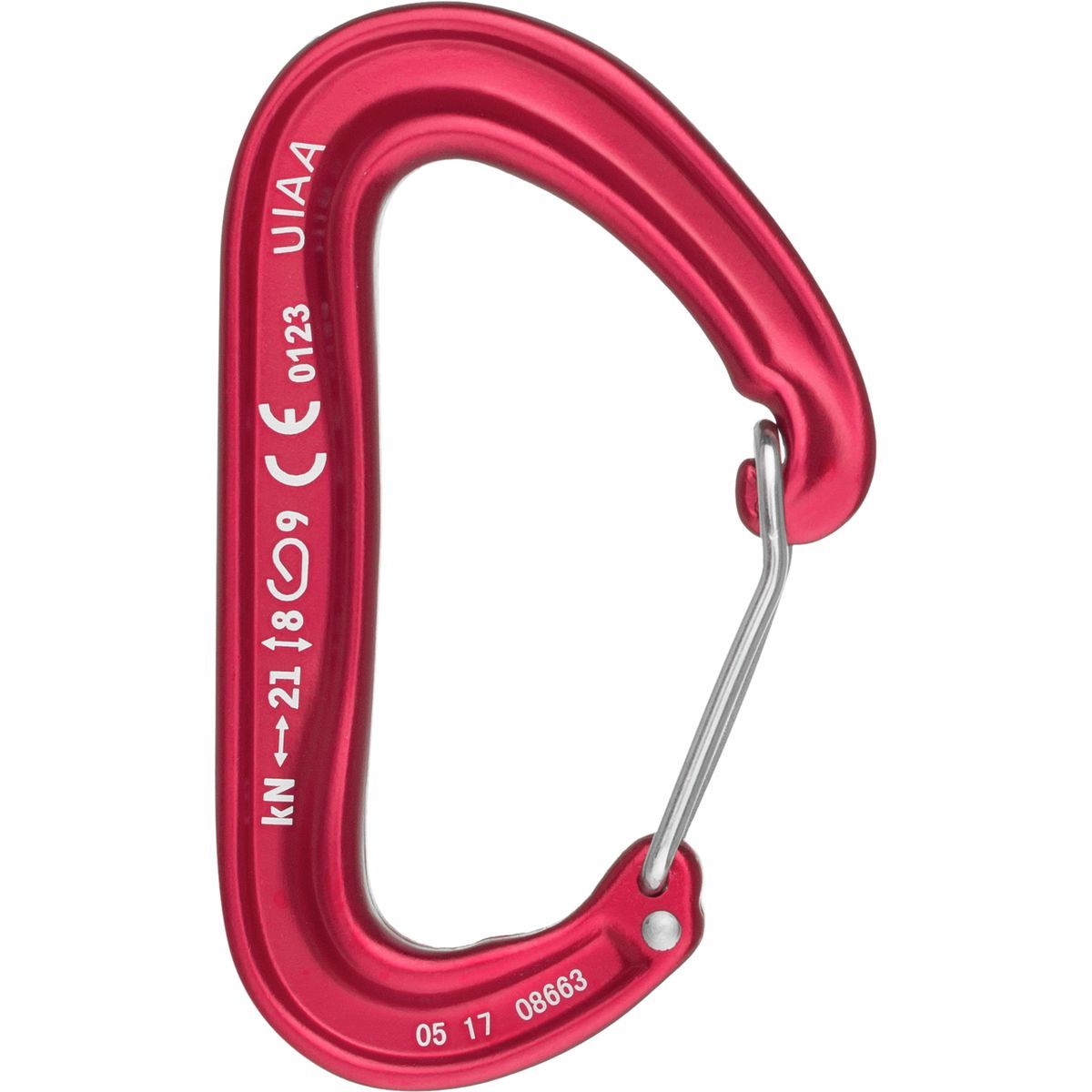 Image of CAMP USA Nano 22 Carabiner Red, One Size