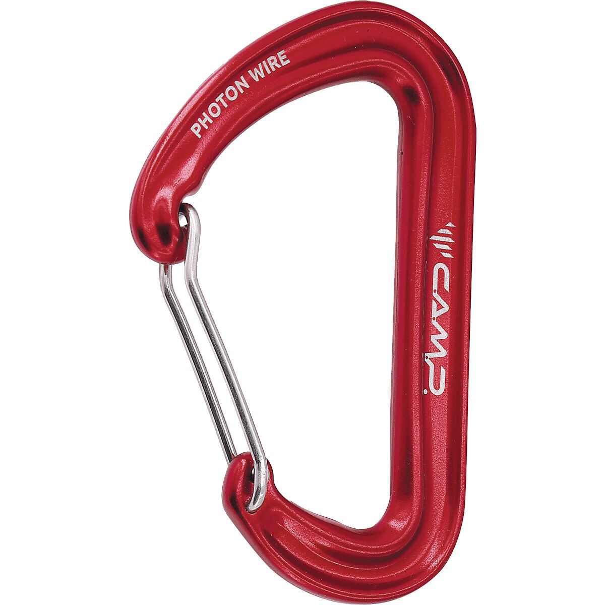 Image of CAMP USA Photon Wire Carabiner Red, One Size