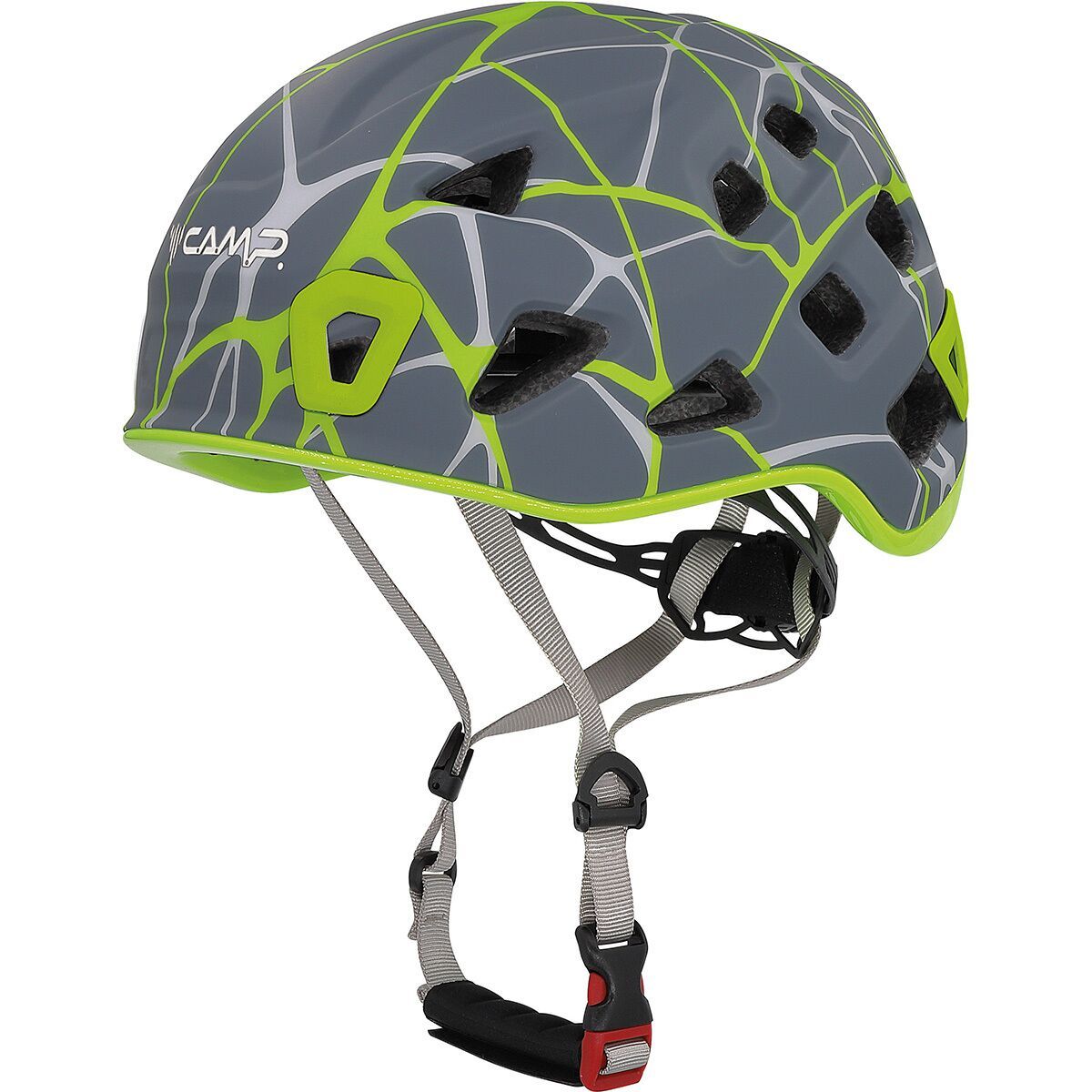 Image of CAMP USA Storm Helmet Grey/Lime, L