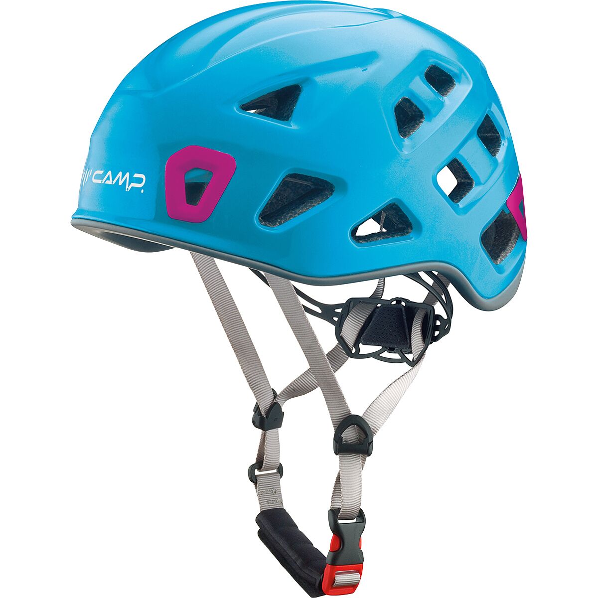 Image of CAMP USA Storm Helmet Light blue / Fuchsia, L