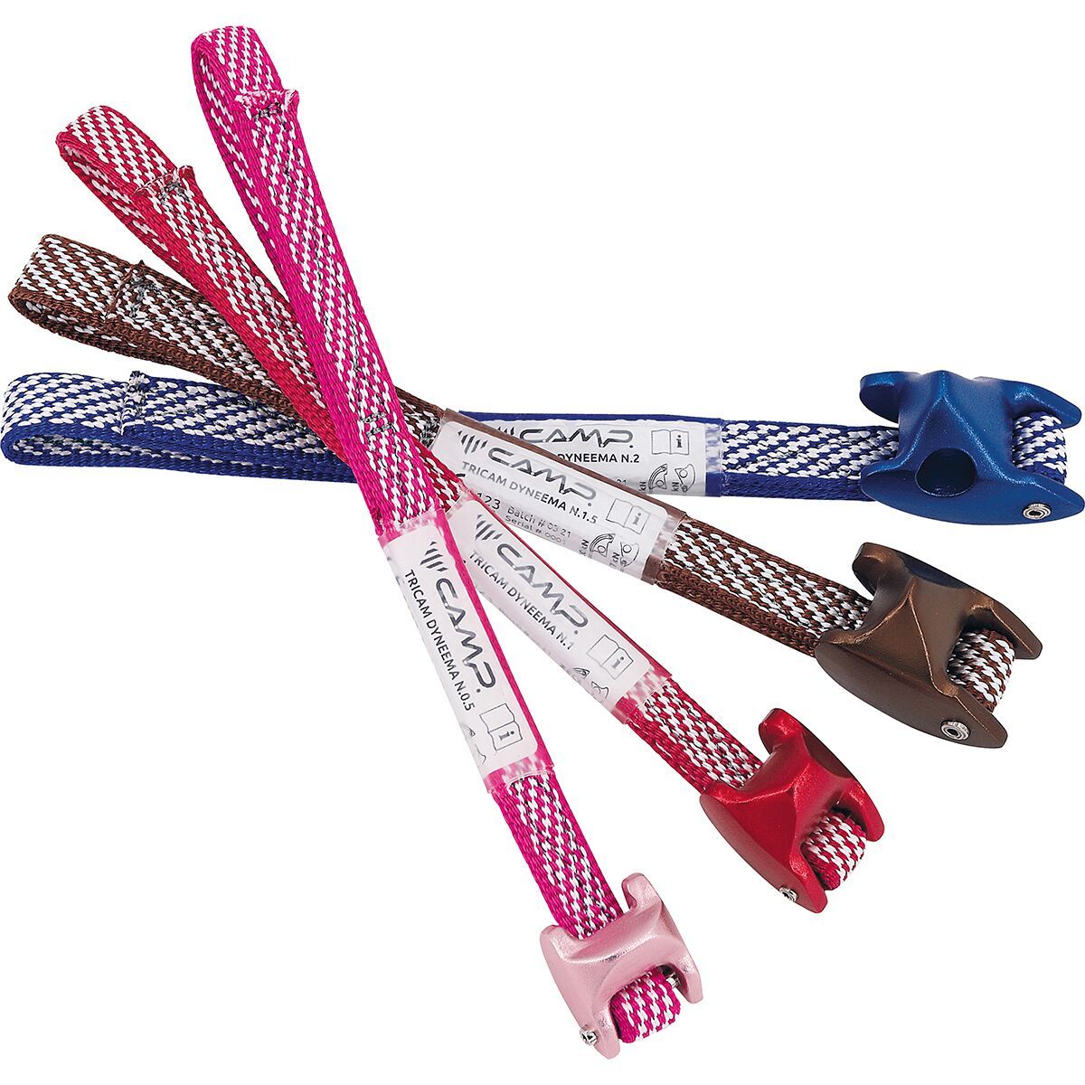 Image of CAMP USA Dyneema Tricam Set One Color, 0.5-2.0
