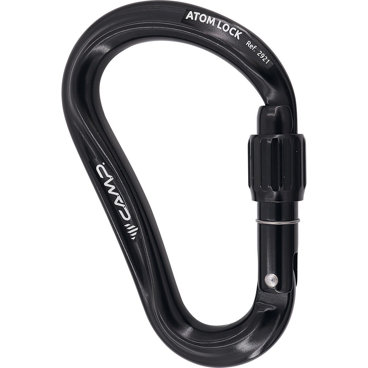 Image of CAMP USA Atom Locking Carabiner Black, One Size
