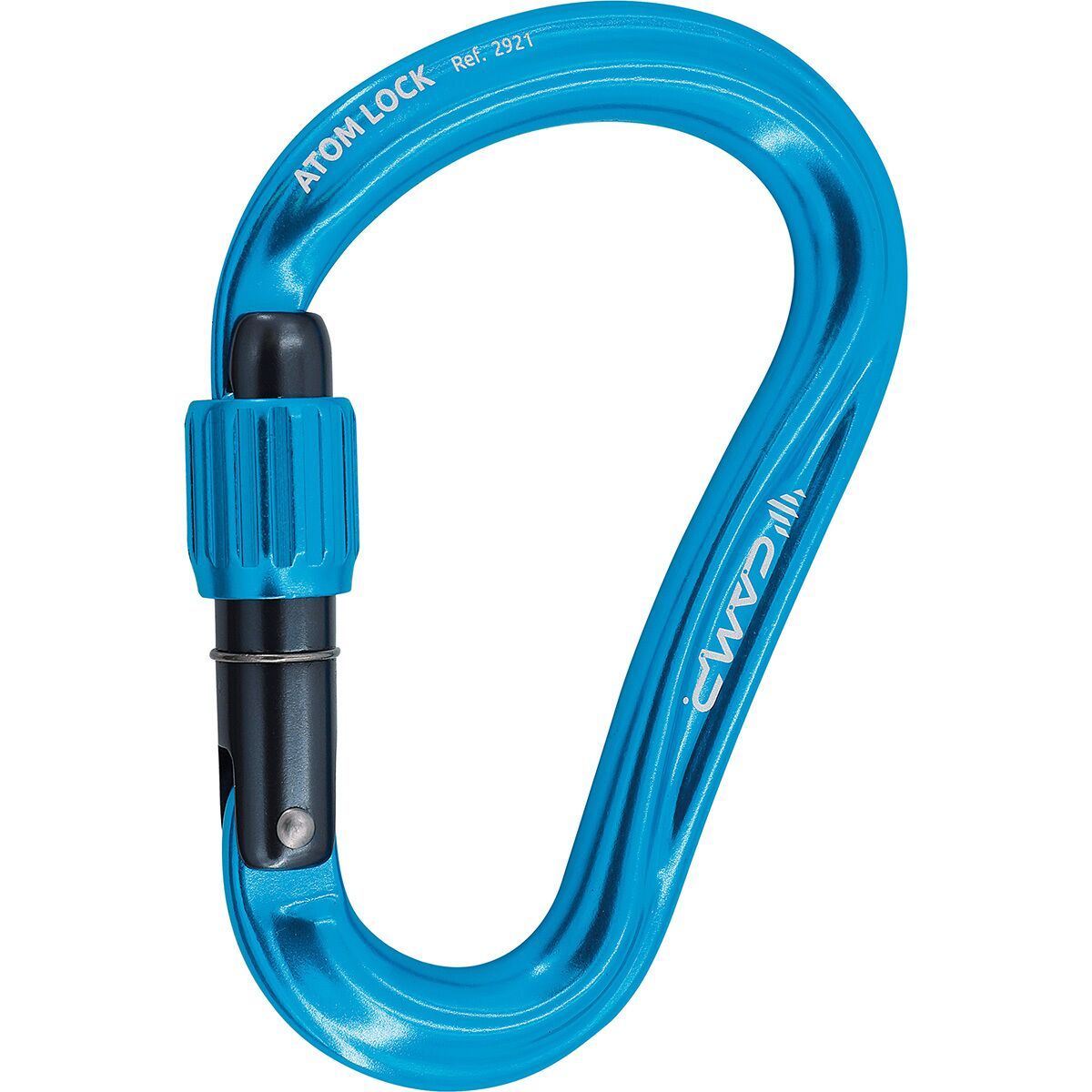 Image of CAMP USA Atom Locking Carabiner Blue, One Size