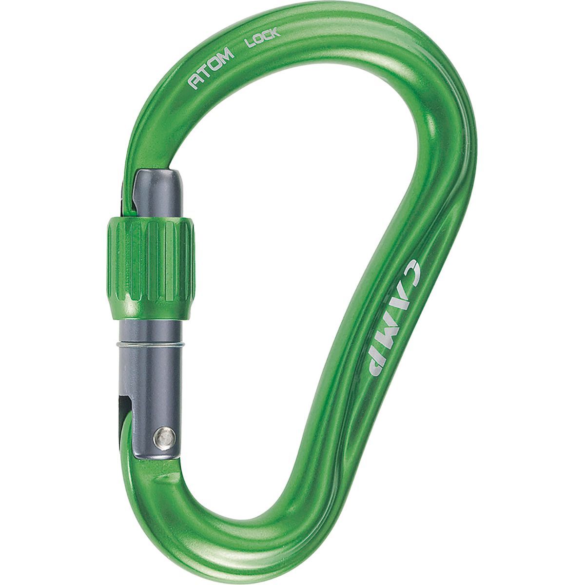 CAMP USA Atom Locking Carabiner Green, One Size
