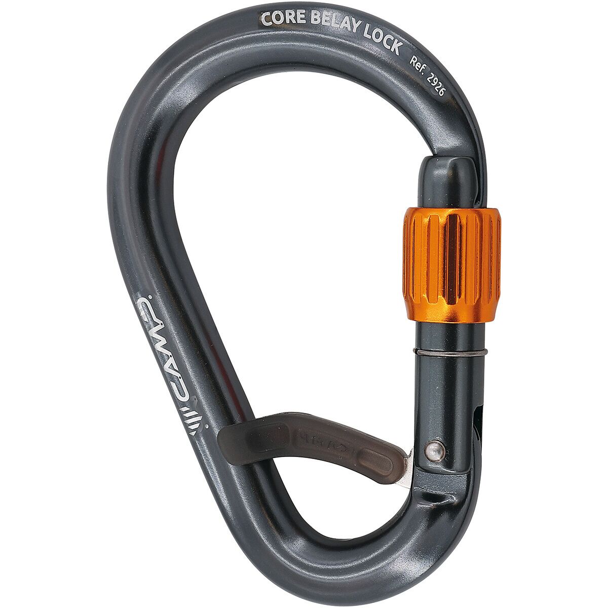 Image of CAMP USA Core Belay Locking Carbiner Gun Metal, One Size