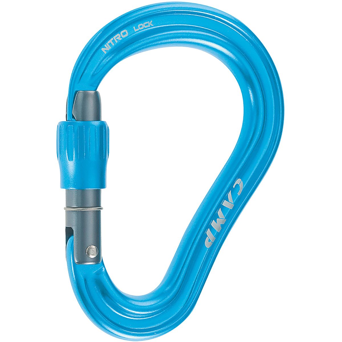 Image of CAMP USA Nitro Locking Carabiner Blue, One Size