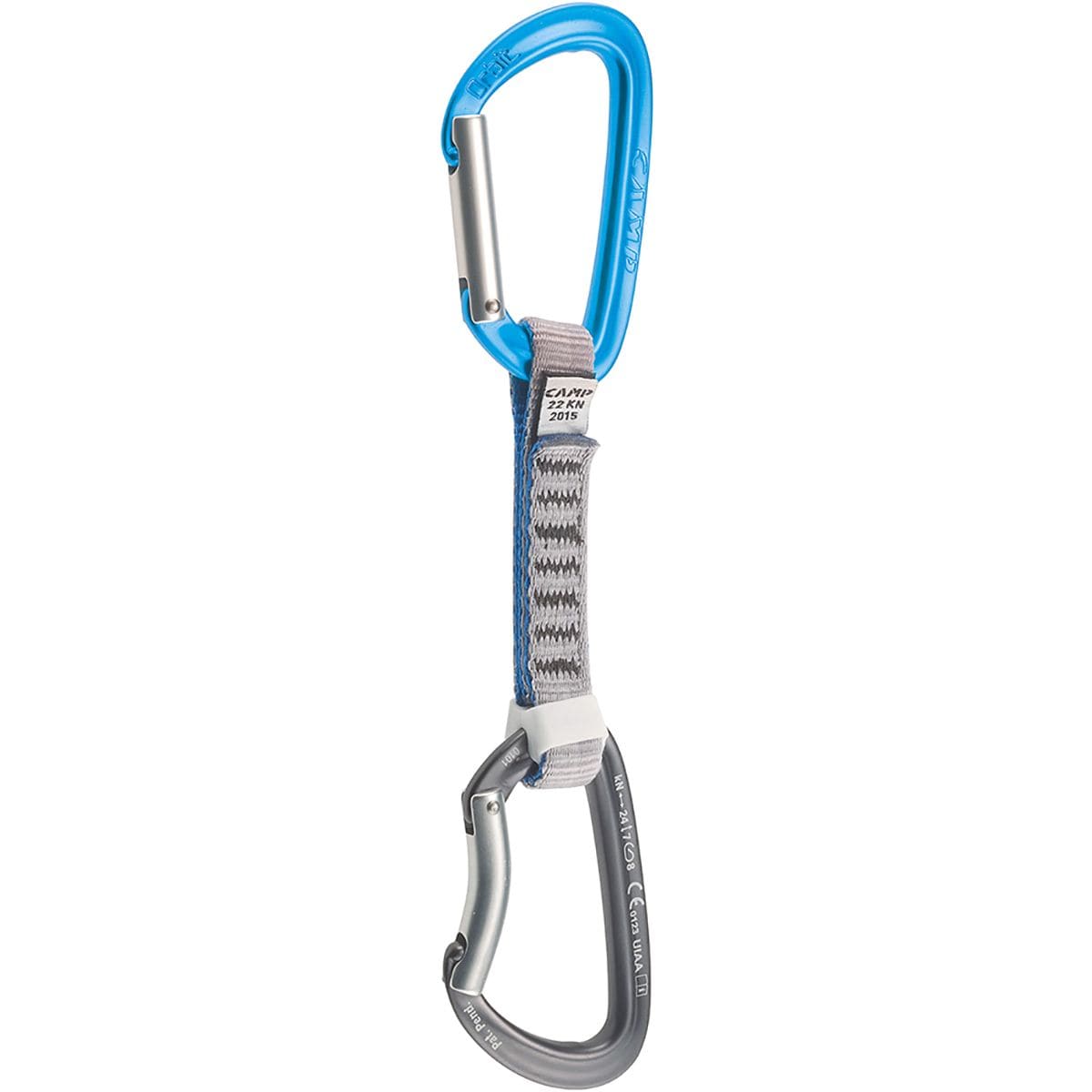 Image of CAMP USA Orbit Express KS Quickdraw Titanium/Blue, 18cm