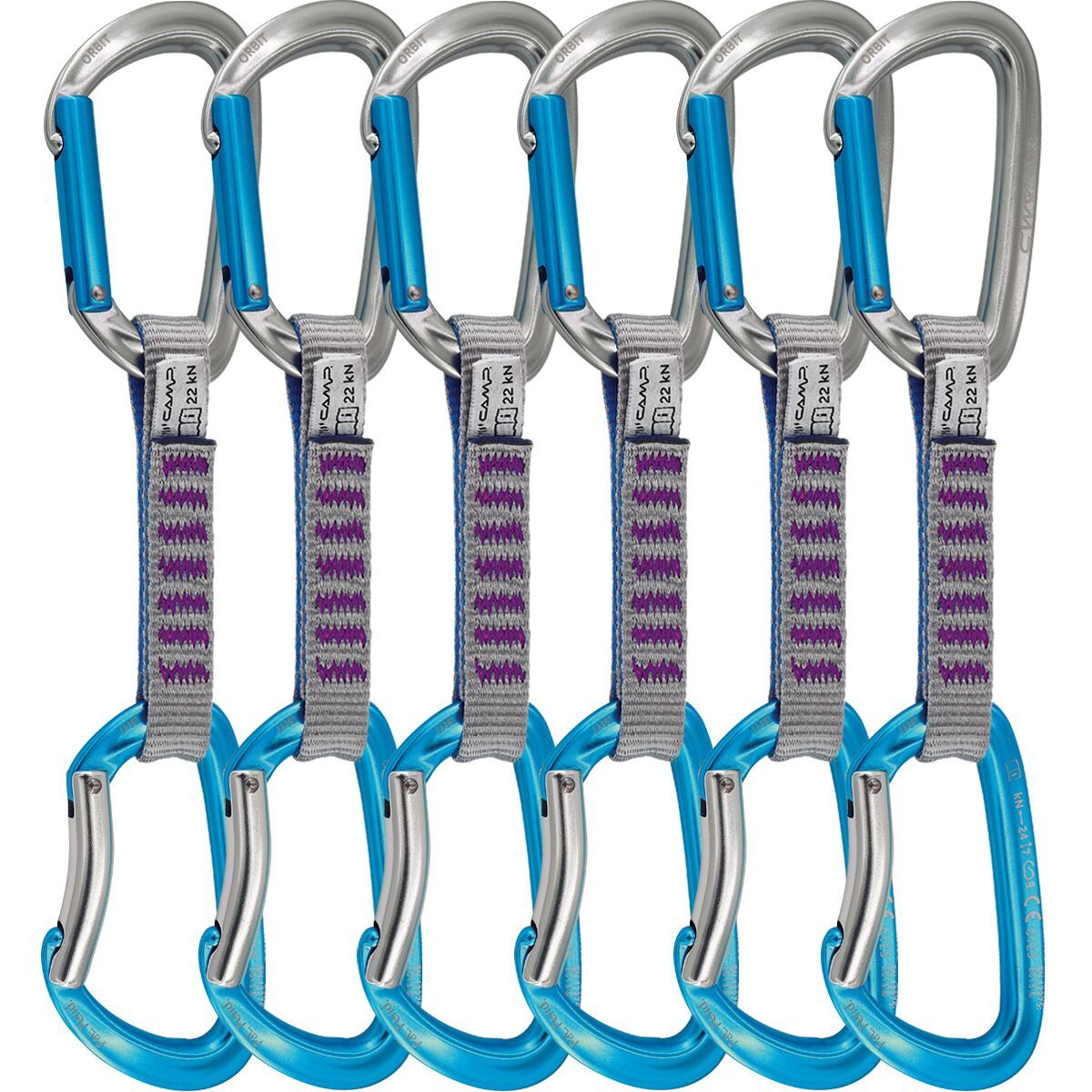 Image of CAMP USA Orbit Express KS Quickdraw - 6-Pack Fuchsia, 12cm