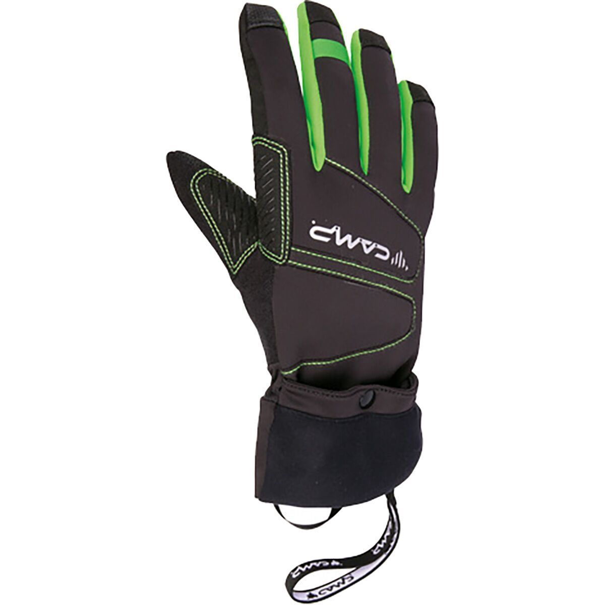 Image of CAMP USA G Comp Warm Glove Black/Green, 3XL
