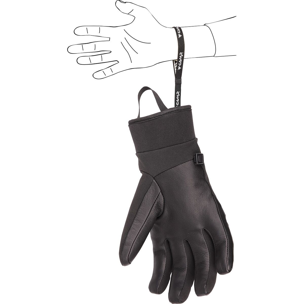 Guanti Da Alpinismo C.A.M.P. Geko Hot - Caldi E Sensibili, Con Primaloft Gold