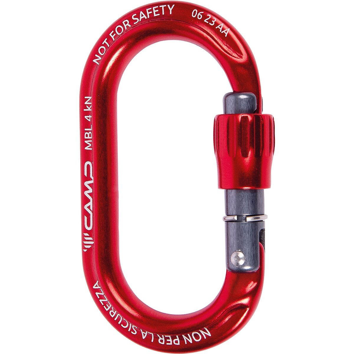 Image of CAMP USA Ekto Lock Carabiner Red, One Size