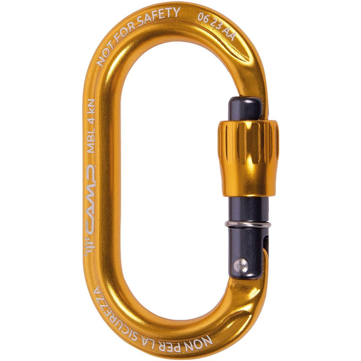 Image of CAMP USA Ekto Lock Carabiner Yellow, One Size
