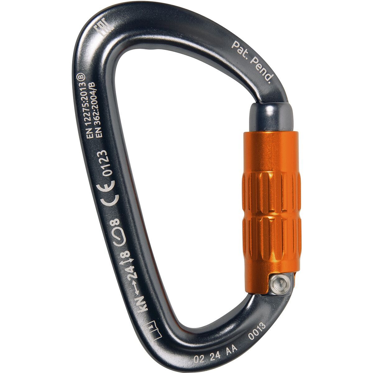 Image of CAMP USA Orbit 2Lock Carabiner Gunmetal, One Size