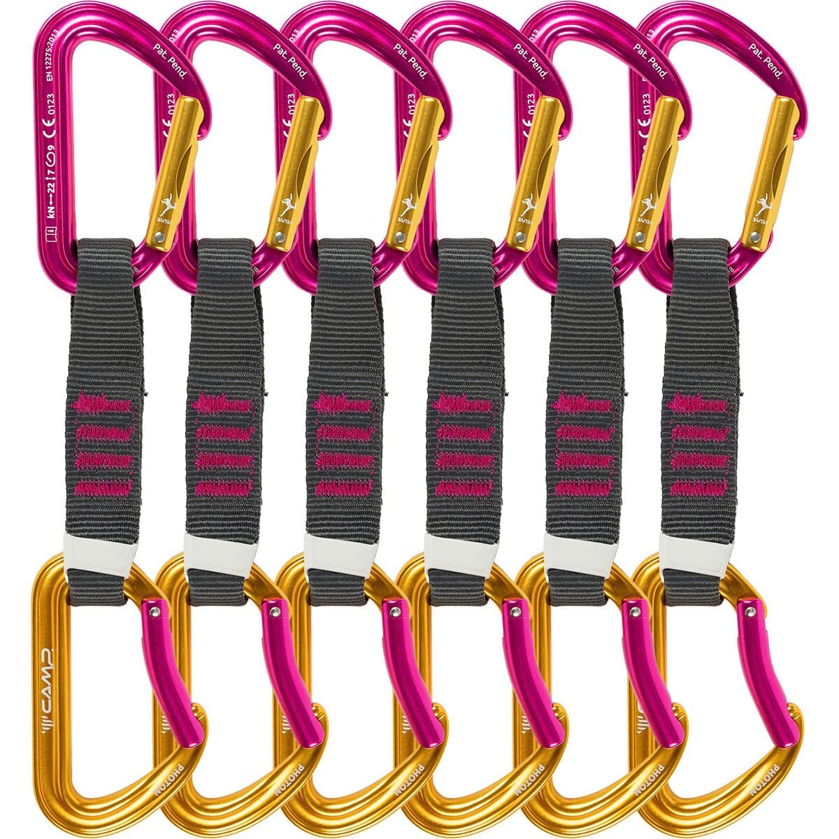Image of CAMP USA Photon Express KS Janja Quickdraw - 6-Pack One Color, 12cm