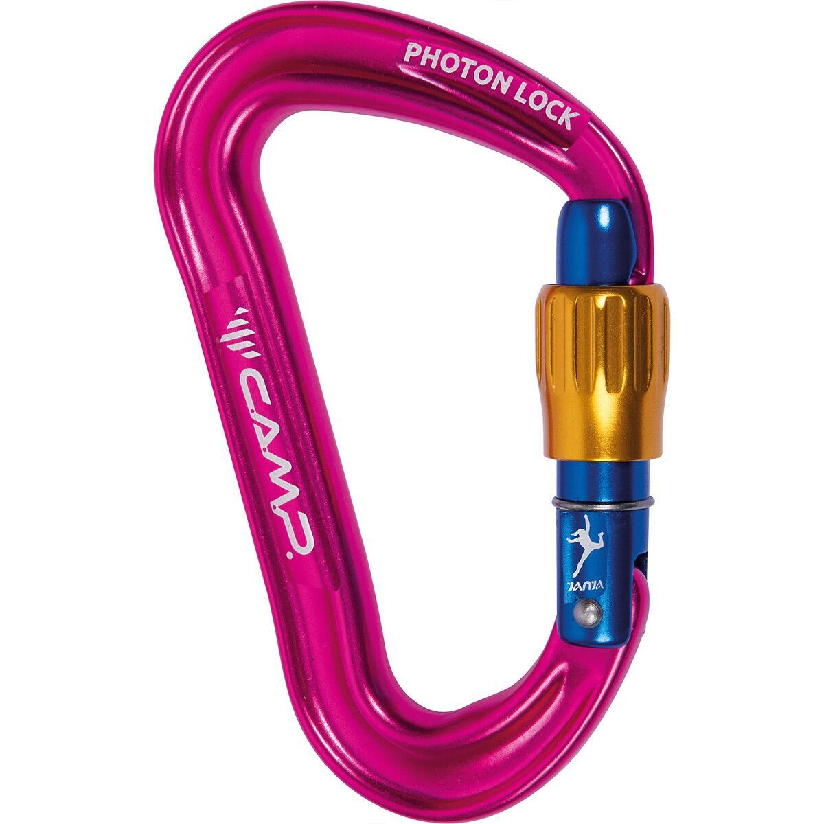 Image of CAMP USA Photon Lock Janja Carabiner Fuchsia, One Size