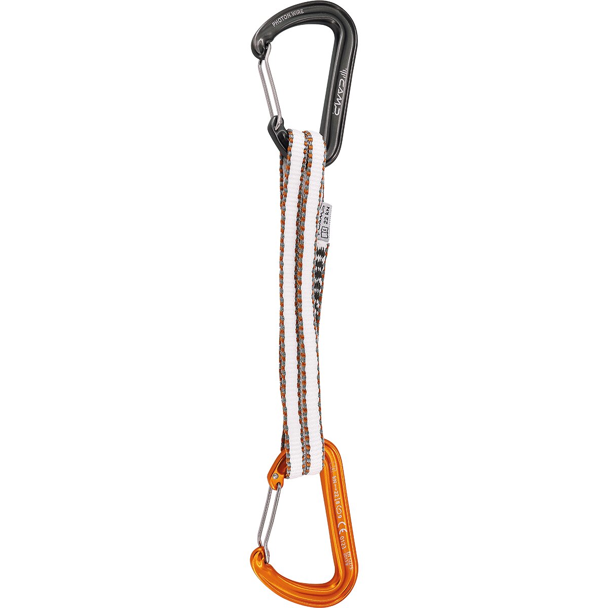 CAMP USA CAMP USA Alpine Express Dyneema Quickdraw Gun Metal/Orange, 60cm