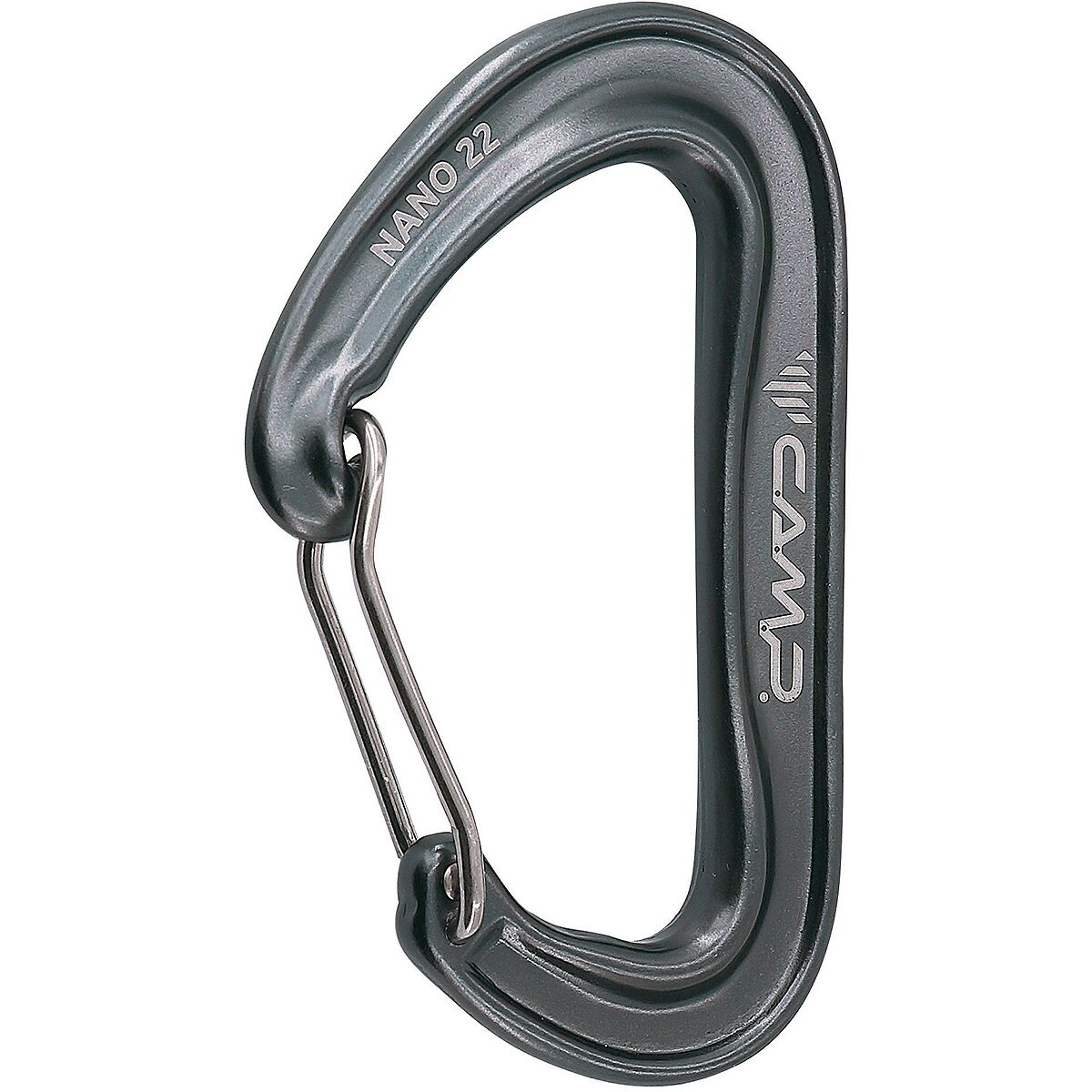 Image of CAMP USA Nano 22 Carabiner Gun metal, One Size