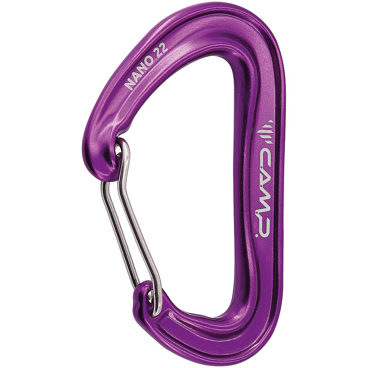 Image of CAMP USA Nano 22 Carabiner Purple, One Size