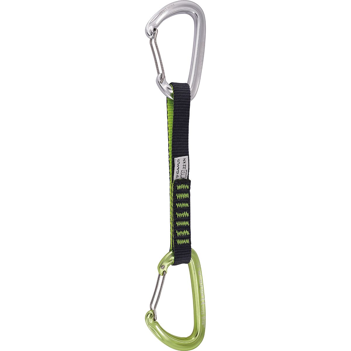 CAMP USA CAMP USA Orbit Wire Express KS Quickdraw Titanium/Green, 18 cm