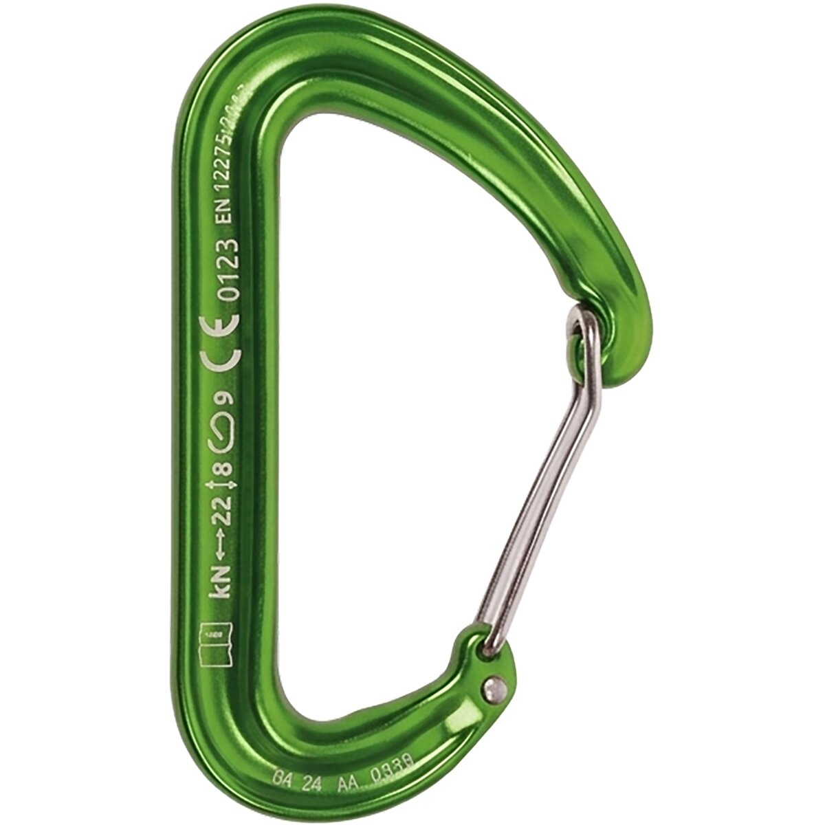 Image of CAMP USA Photon Wire Carabiner Green, One Size