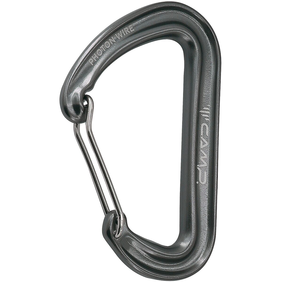 Image of CAMP USA Photon Wire Carabiner Gun metal, One Size